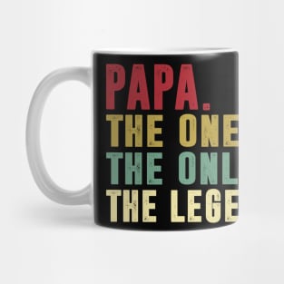 Papa - The One the only the legend Classic Father's Day Gift Dad Mug